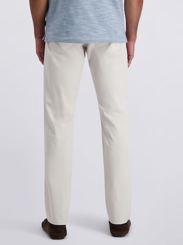 PIERRE CARDIN Regular Hose `Laval` in Weiß