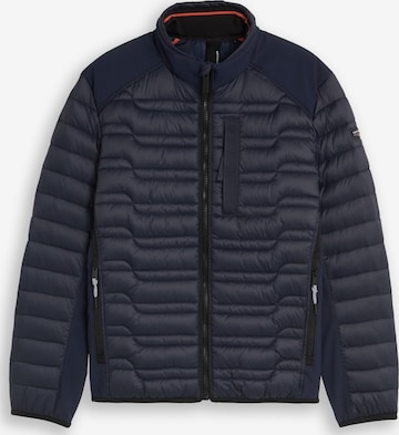 Veste mi-saison TOM TAILOR en bleu : devant
