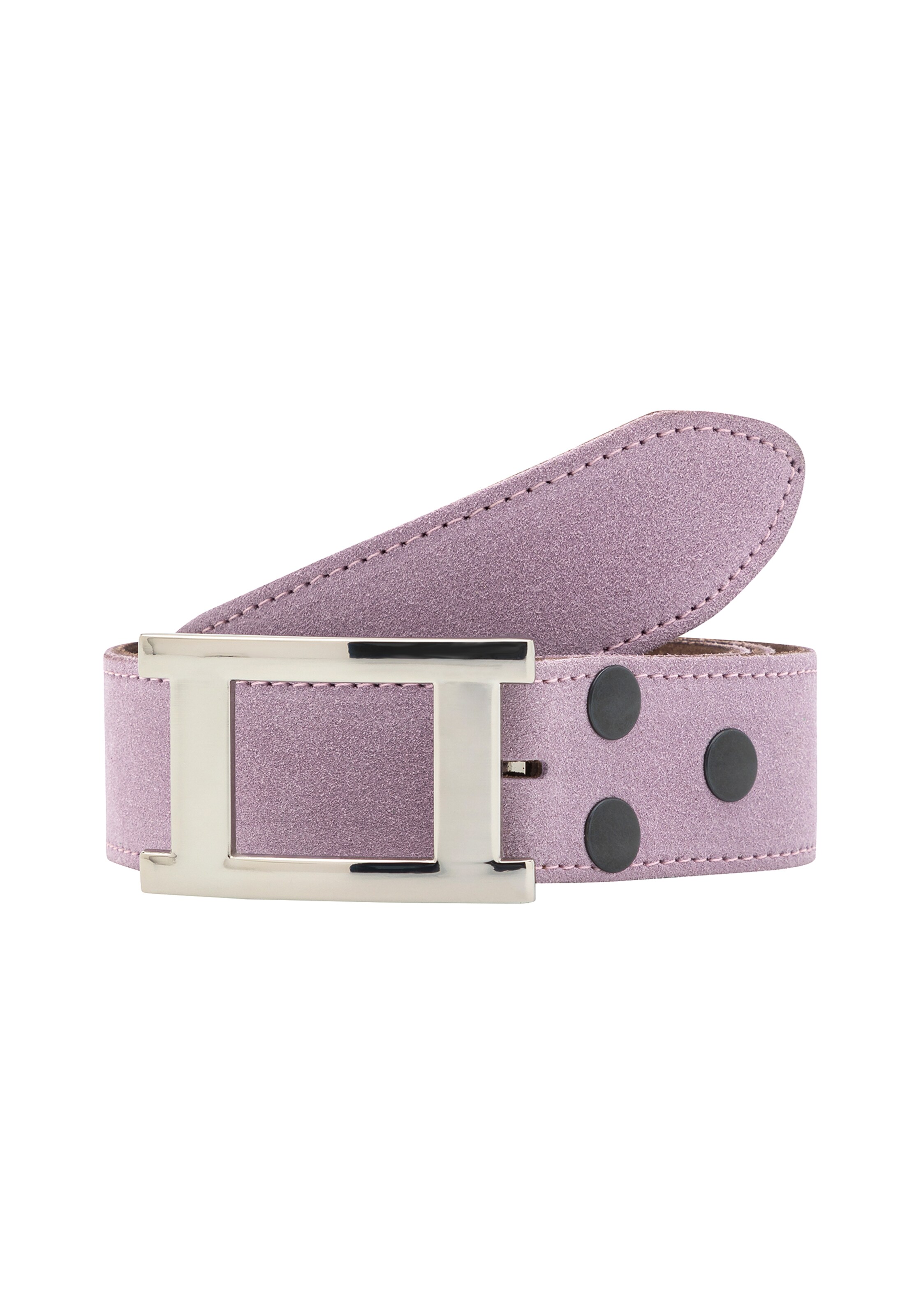 RETTUNGSRING by showroom 019° Belt 'Alaska' in Purple: front