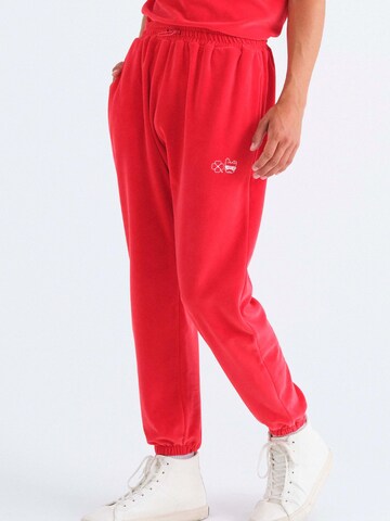 Rockupy Regular Sporthose 'Varun' in Rot