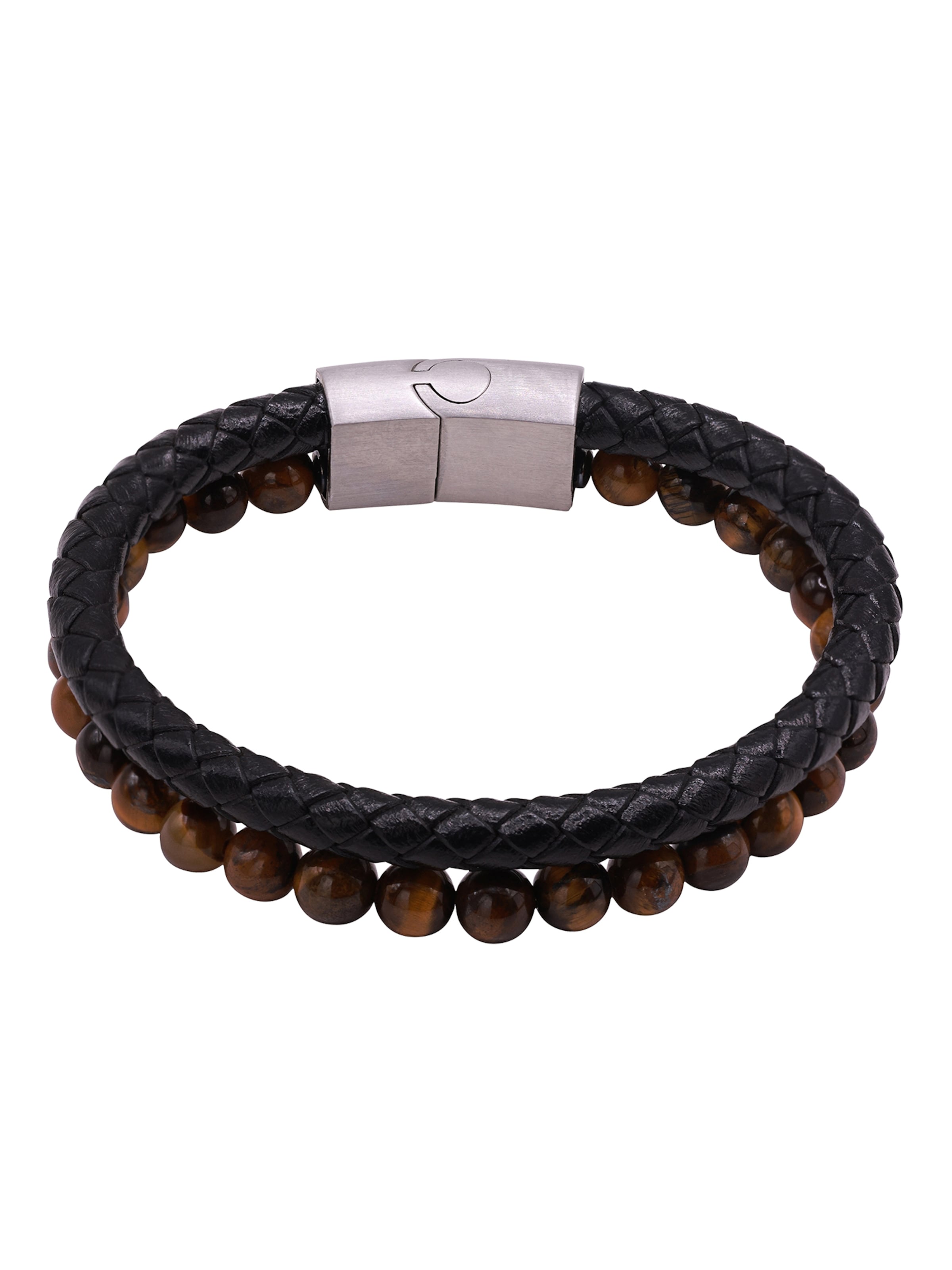 Heideman Bracelet 'Jasper' in Black: front