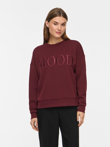 VILA - Sudadera 'VIReflect Mood' en marrón: frente