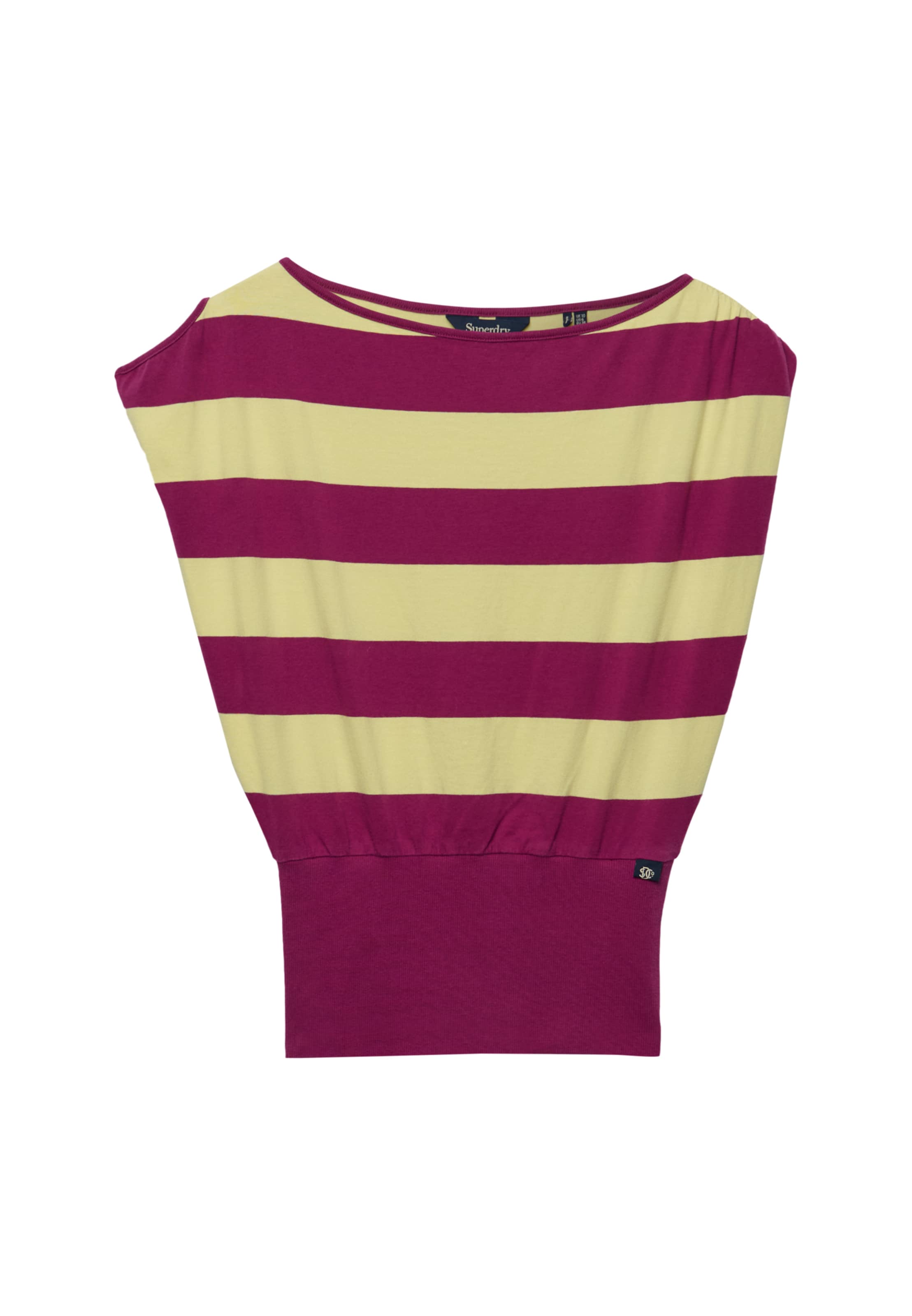Haut 'Bardot' Superdry & Co en violet : devant