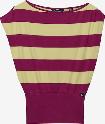 Haut 'Bardot' Superdry & Co en violet : devant