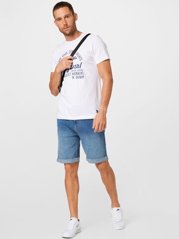 Denim Project Regular Shorts 'Mr. Orange' in Blau