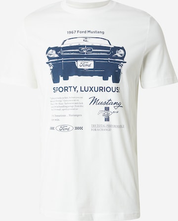 T-Shirt s.Oliver en blanc : devant