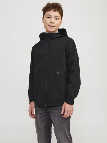 Jack & Jones Junior Funktionsjacke in Schwarz: predná strana