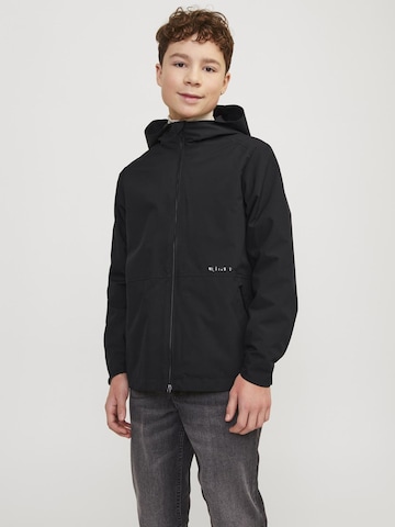 Veste mi-saison Jack & Jones Junior en noir : devant