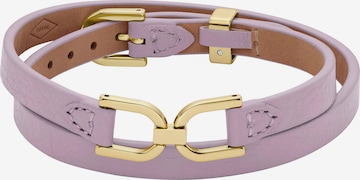 FOSSIL Bracelet in Purple: front