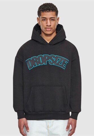Dropsize - Sudadera 'Dropsize' en negro: frente