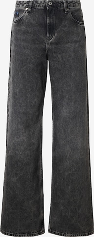 juoda KARL LAGERFELD JEANS Laisvas Džinsai: priekis