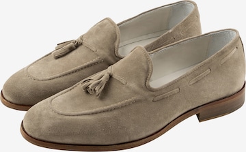 ROY ROBSON Classic Flats in Grey: front