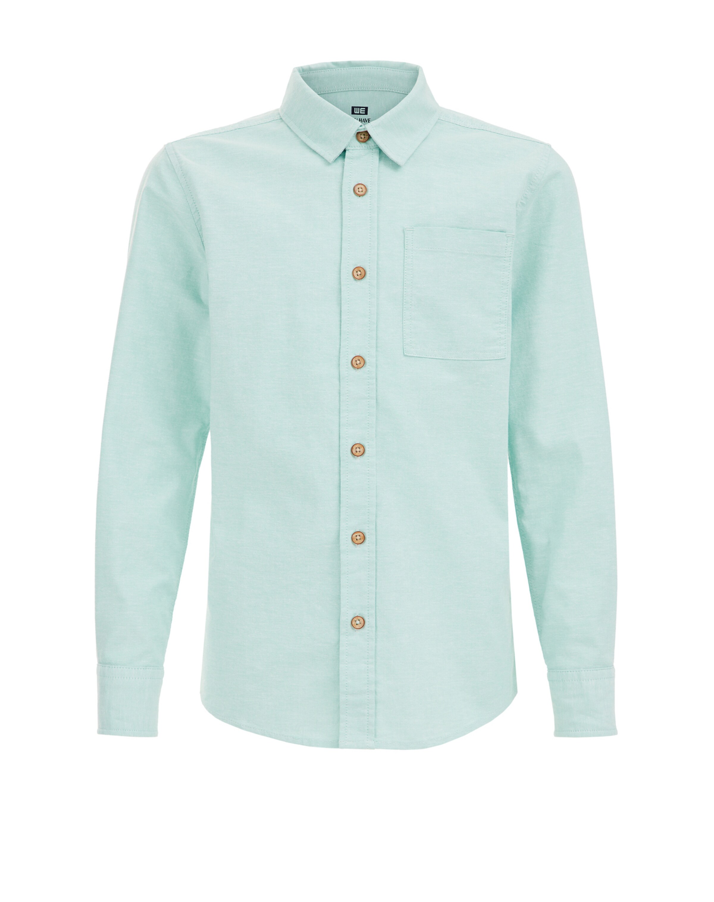 Mintgroen overhemd new arrivals