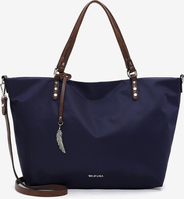 Shopper 'Kanalana' di Waipuna in blu: frontale