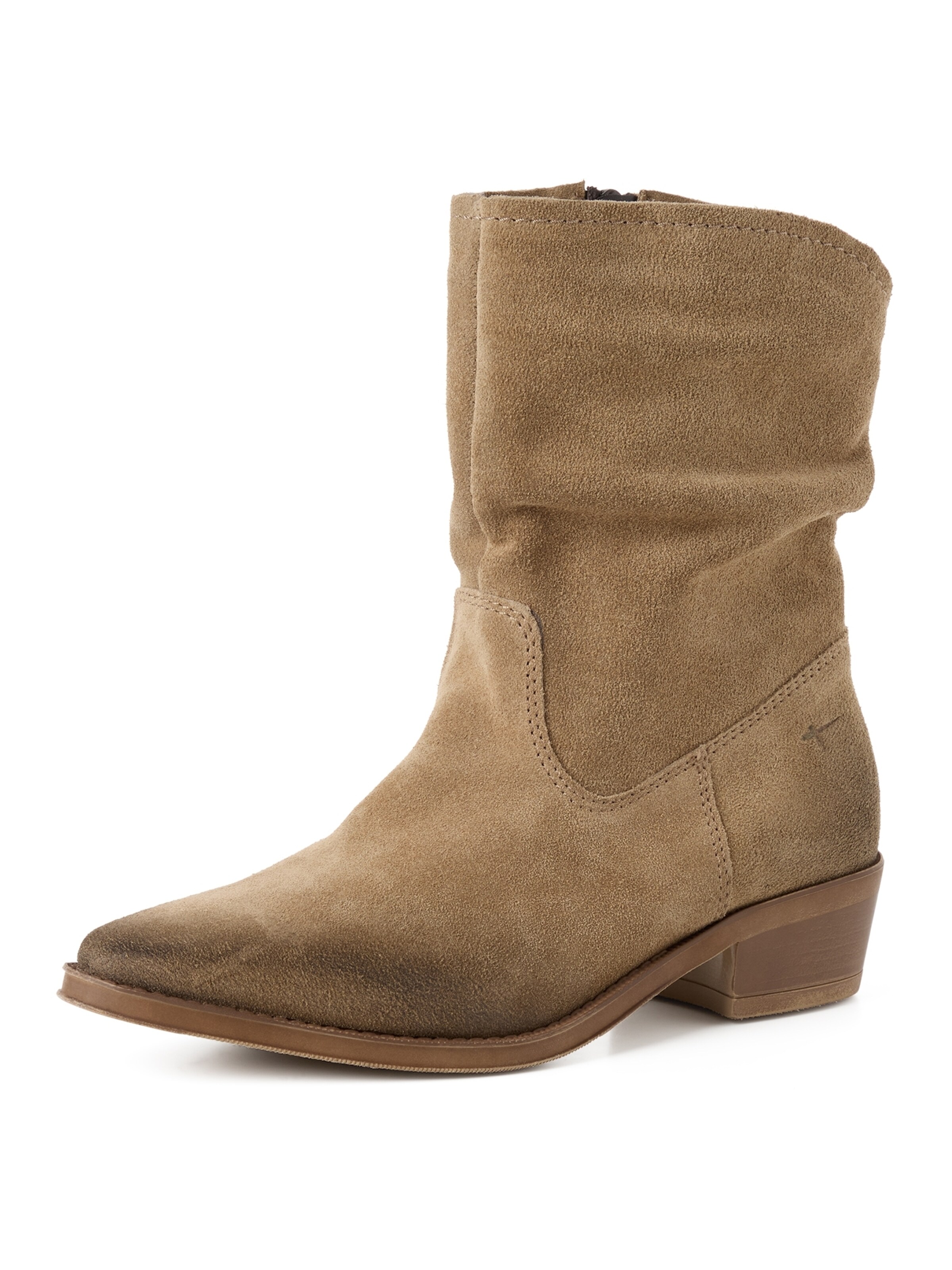 Tamaris Ankle boots in Beige: front