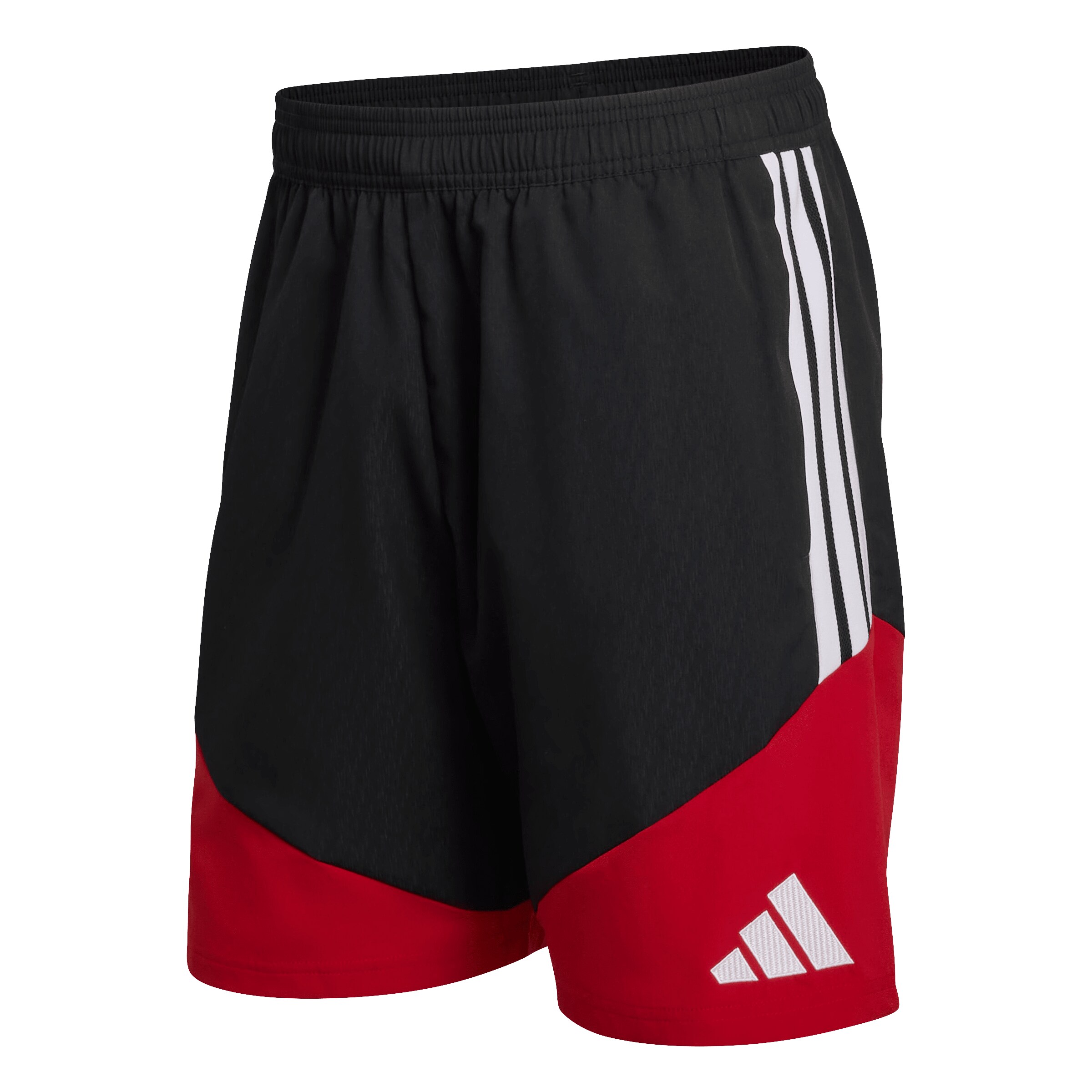 Pantaloni sport ADIDAS PERFORMANCE pe roșu / negru / alb, Vizualizare produs