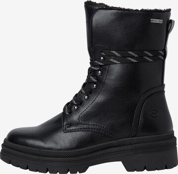 TAMARIS Lace-Up Ankle Boots in Black