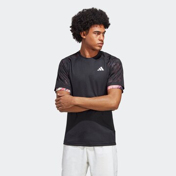 T-Shirt fonctionnel 'Melbourne Ergo' ADIDAS PERFORMANCE en noir : devant