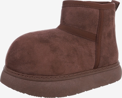 Ital-Design Stiefeletten ' Flache Stiefeletten ' in braun, Produktansicht