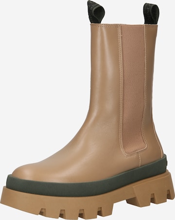 Marc O'Polo Chelsea Boots 'Petra' in Beige: front