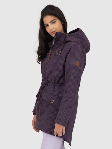 Alife and Kickin Winter Parka 'CharlotteAK' in Purple