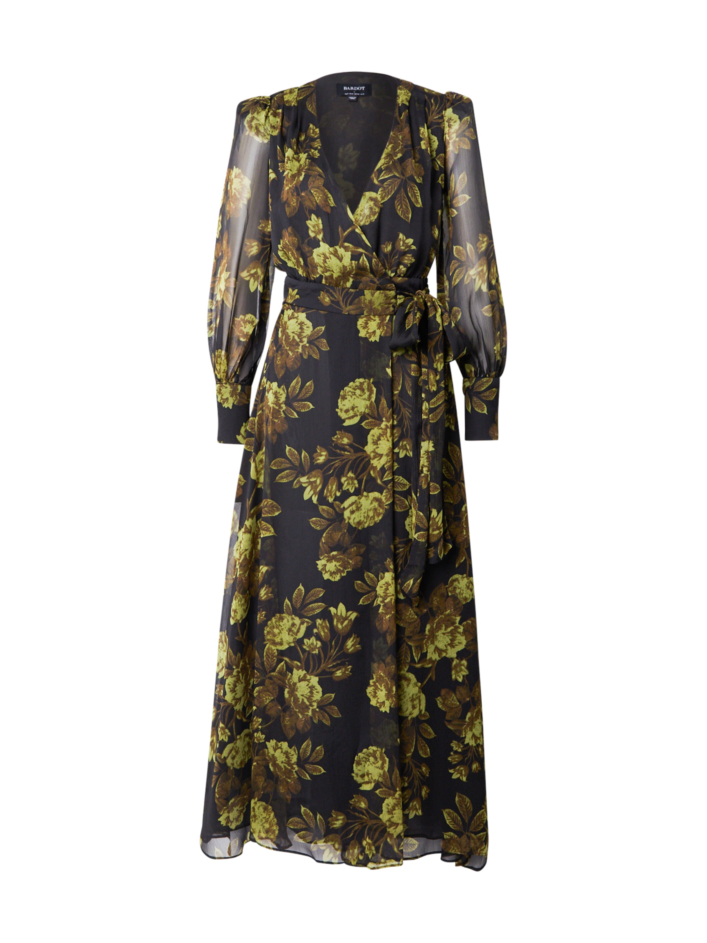 Bardot Kleid 'BAROL' in Grün: Vorderseite