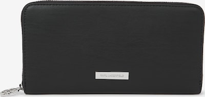 Karl Lagerfeld Kukkaro 'Ikon Smooth Continental' värissä musta, Tuotenäkymä