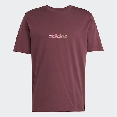 ADIDAS SPORTSWEAR Funktionsshirt 'CAMO' in flieder / rosa / dunkelrot, Produktansicht