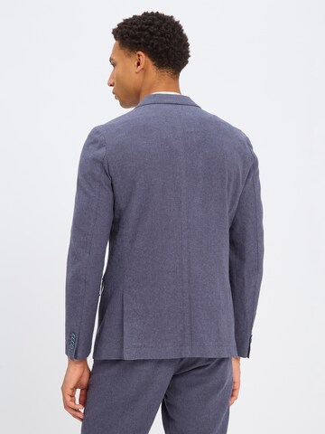 Coupe regular Veste de costume Nils Sundström en bleu