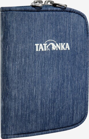 TATONKA Portemonnee in Blauw: voorkant