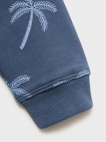 MANGO KIDS Mikina 'PALMSET' – modrá