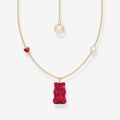 Thomas Sabo Necklace in Gold / Red, Item view
