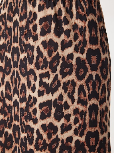 Happiness İstanbul Jupe en beige / marron / noir, Vue avec produit