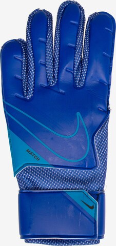 NIKE Athletic Gloves 'Goalkeeper Match' in Blue