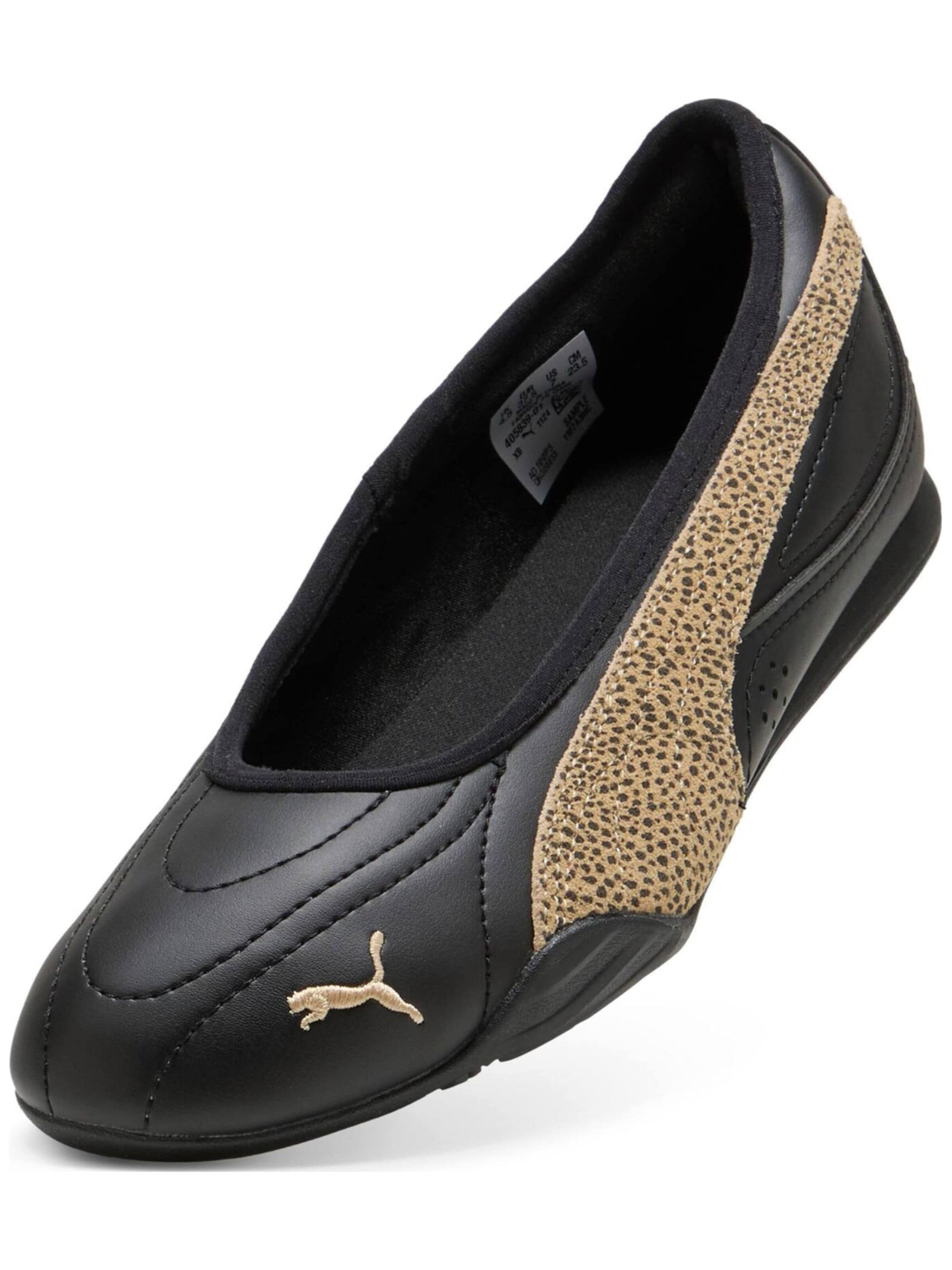 PUMA Ballerina 'Puma Catch Soleil Ballerina Topcat'‌ in Schwarz