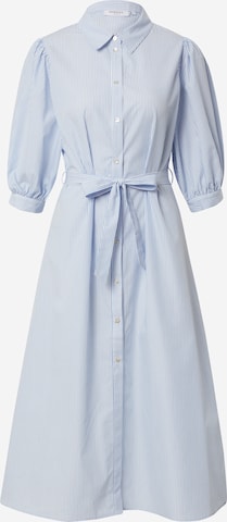 MSCH COPENHAGEN Skjortklänning i blå: framsida