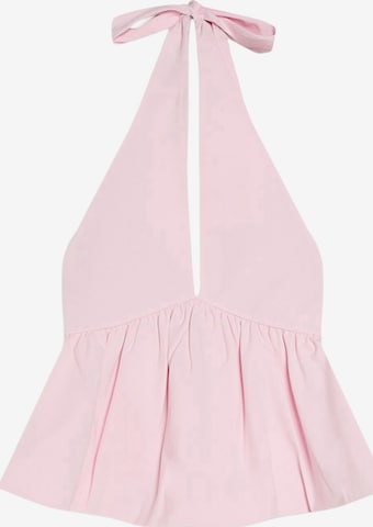 Haut Bershka en rose : devant