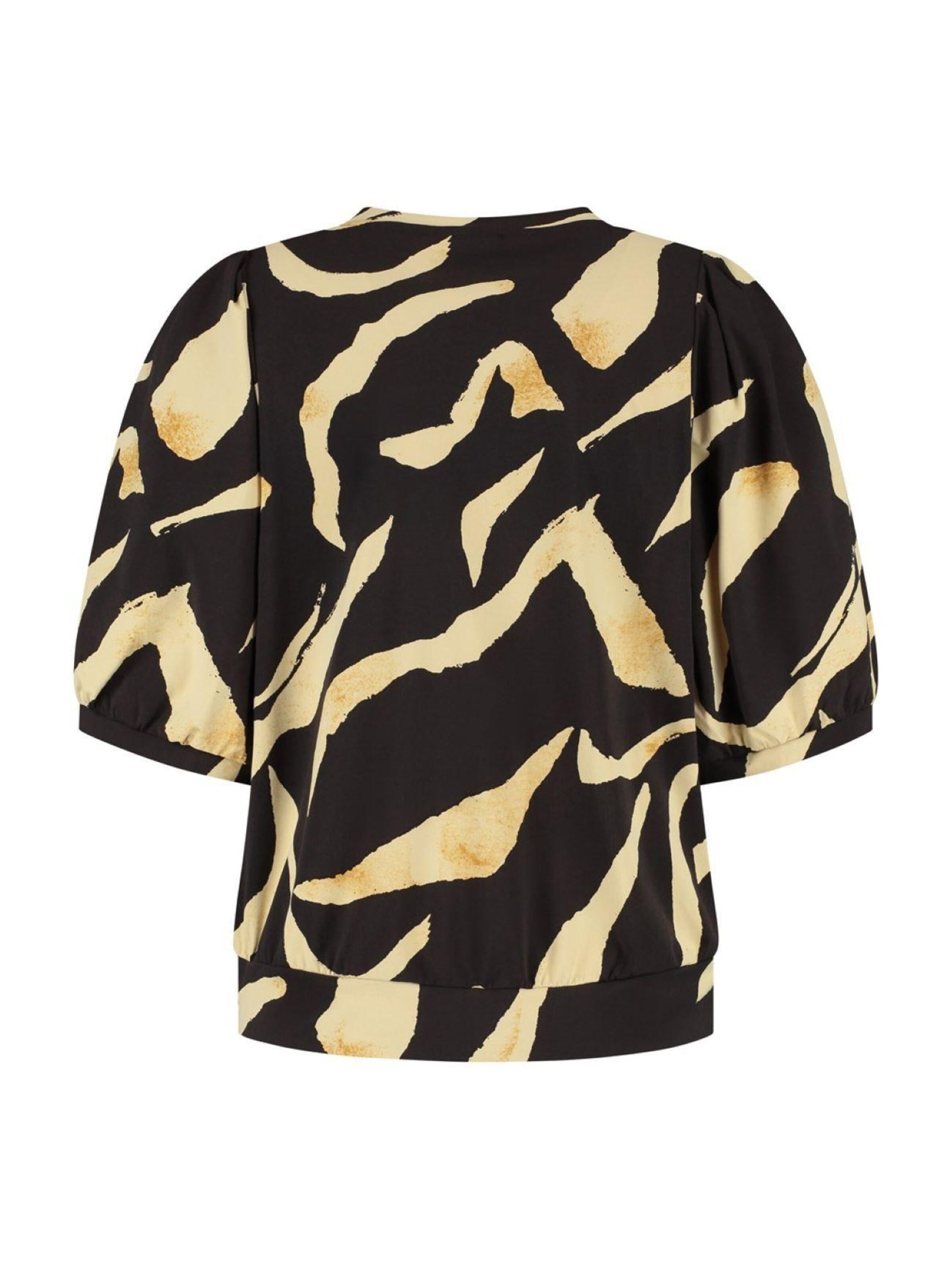 Lady Day Shirt 'Lady Day Amie-V Pania' in Brown