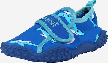 Scarpa bassa 'HAI' di PLAYSHOES in blu: frontale