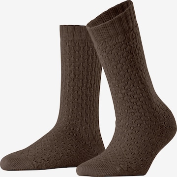 BURLINGTON Socken 'Orkney' in Braun: Vorderseite