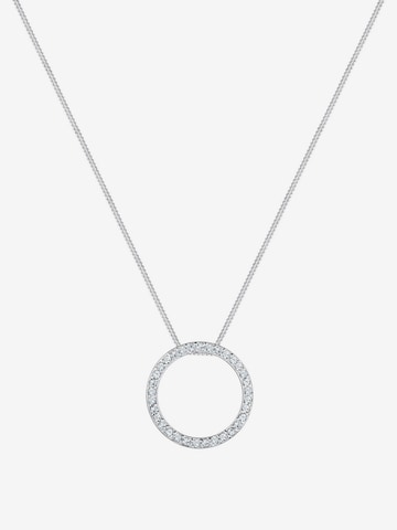 ELLI Necklace 'Kreis' in Silver