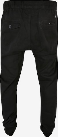 SOUTHPOLE - Tapered Pantalón en negro