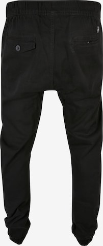 Effilé Pantalon SOUTHPOLE en noir