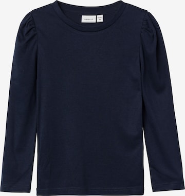 NAME IT Shirt 'LILDE' in Blauw: voorkant