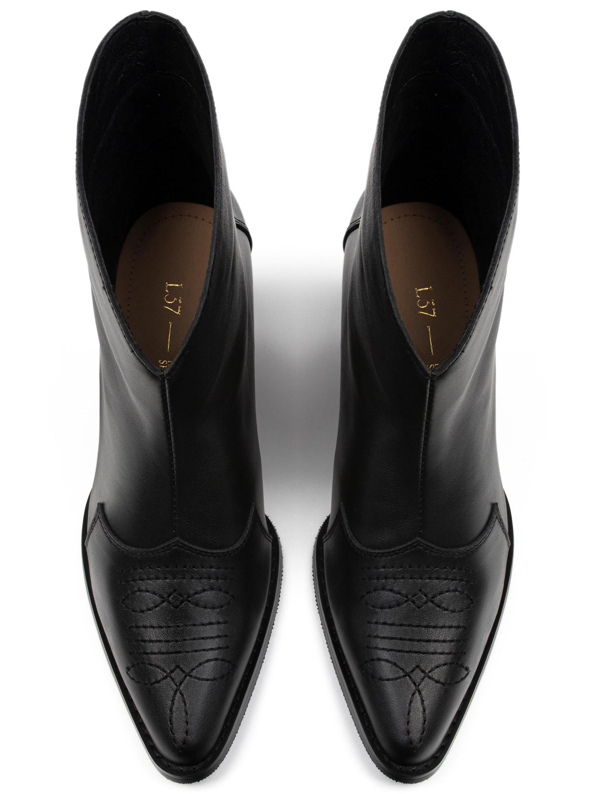 L37 HANDMADE SHOES Ankle Boots 'JUST CAN'T EXPLAIN'‌‌‌‌‌ in Schwarz