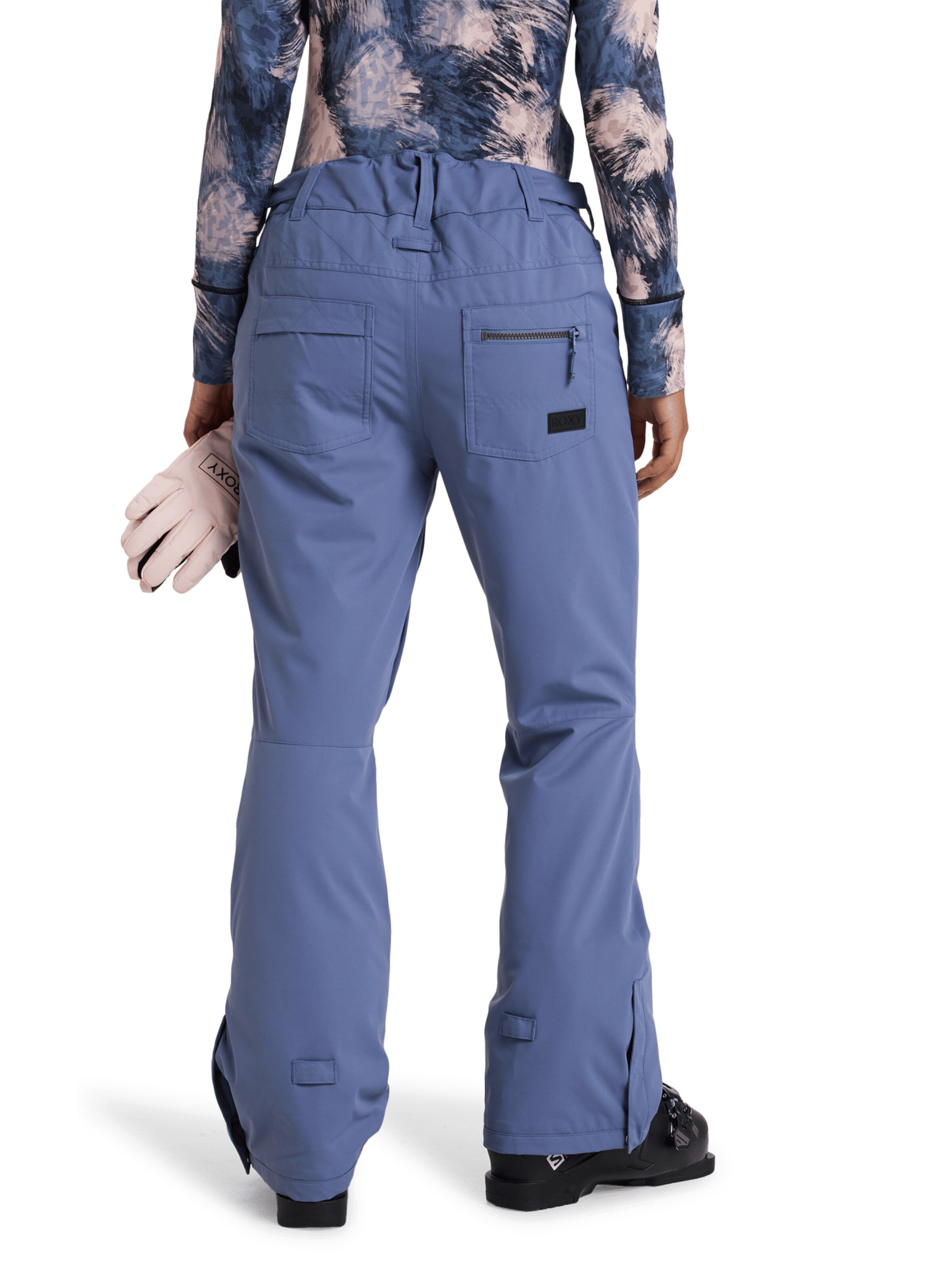 ROXY Regular Sporthose 'Nadia' in Blau