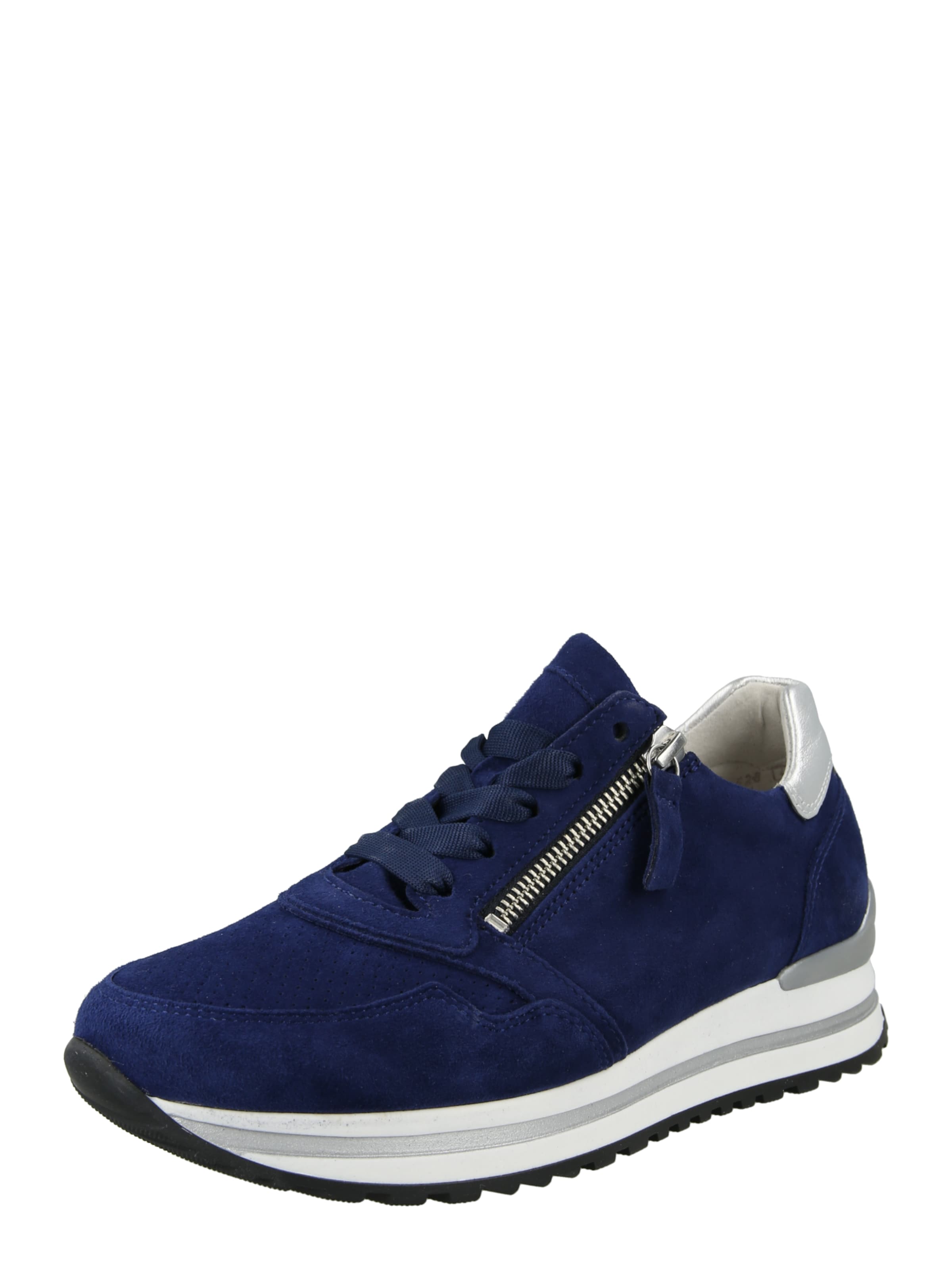 GABOR Низкие кроссовки в Синий: спереди