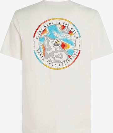 T-Shirt fonctionnel 'TRVLR' O'NEILL en blanc