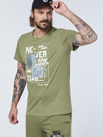UNCLE SAM T-Shirt in Grün