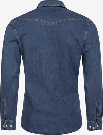 Rock Creek Slim fit Button Up Shirt in Blue